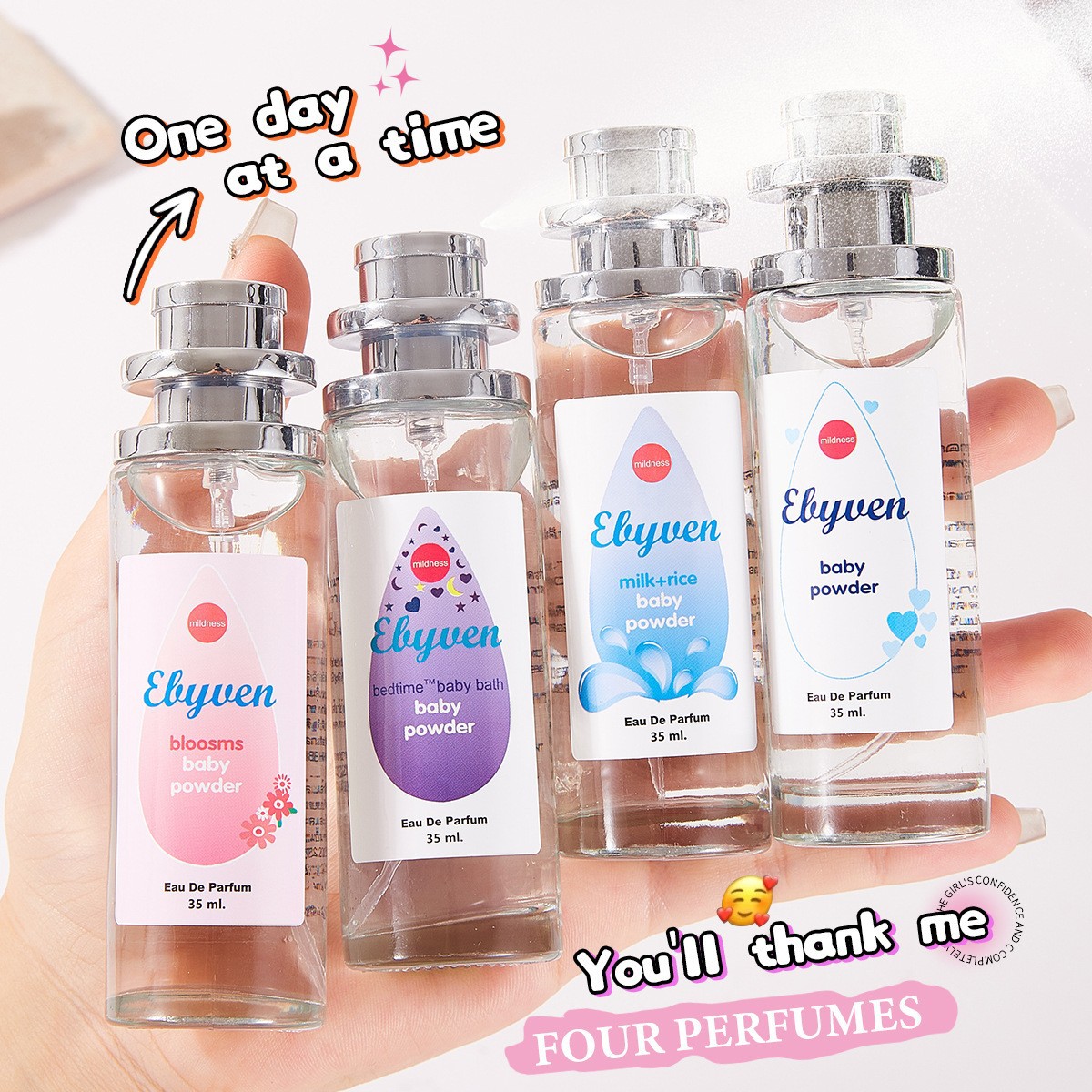 Perfume Fragrance Dupe - Babymelkpoeder Damesparfum Fris Elegant Hoogwaardig Bloemig