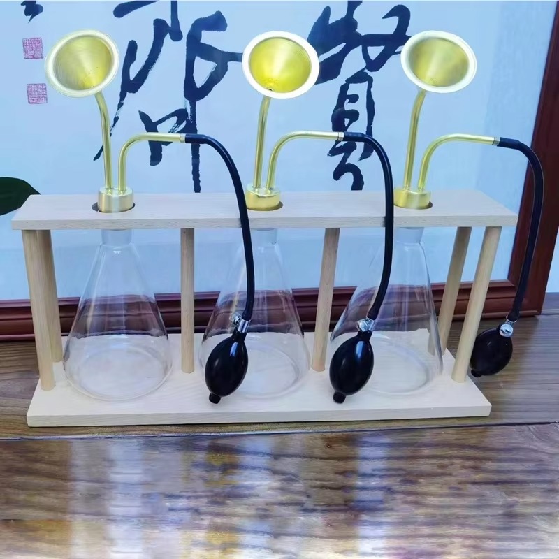 Perfume Fragrance Base - Creatieve geurkaarsenhouder met houten rek voor