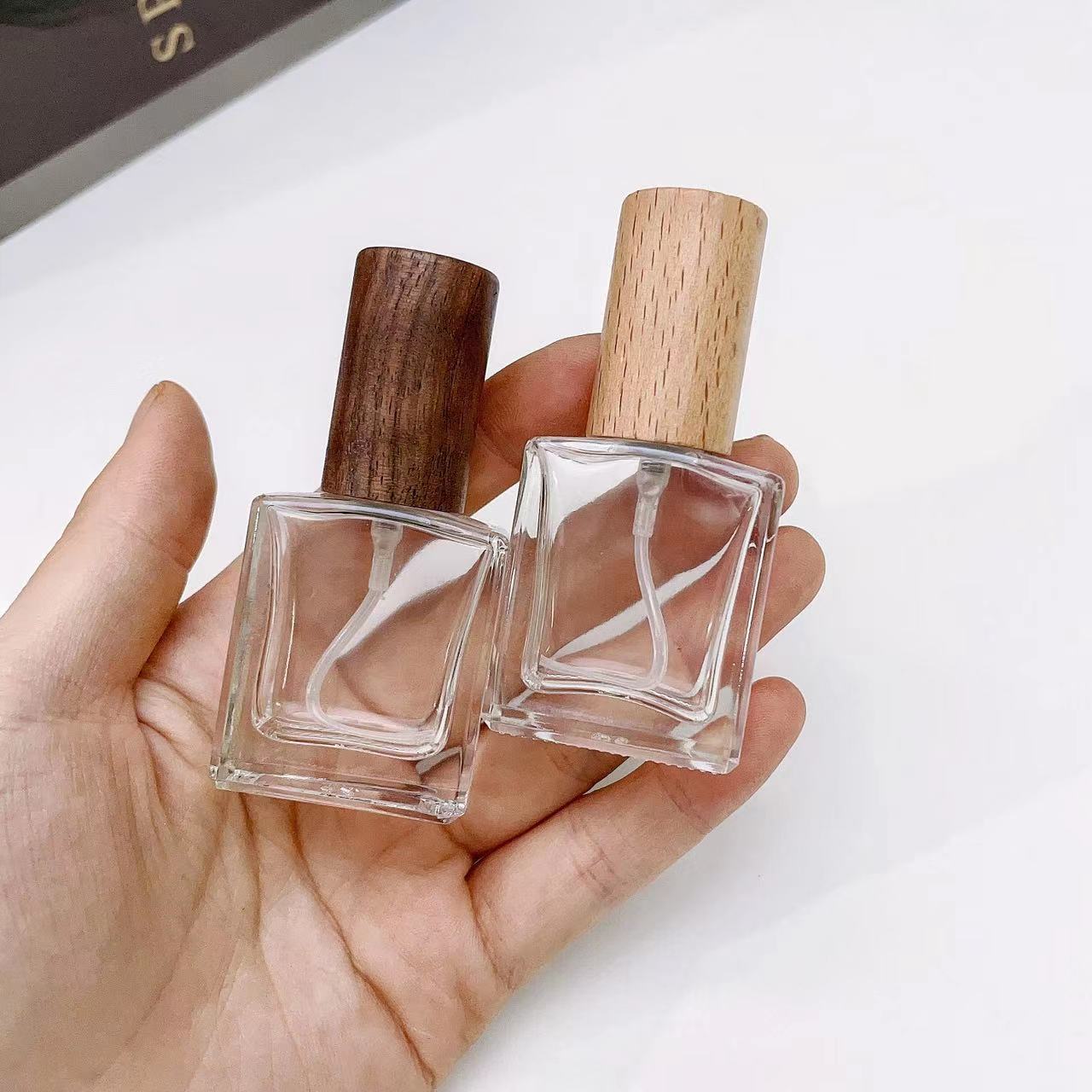 Perfume Fragrance Liquid - 10Ml Transparante Dikke Glazen Parfumspuitfles Met
