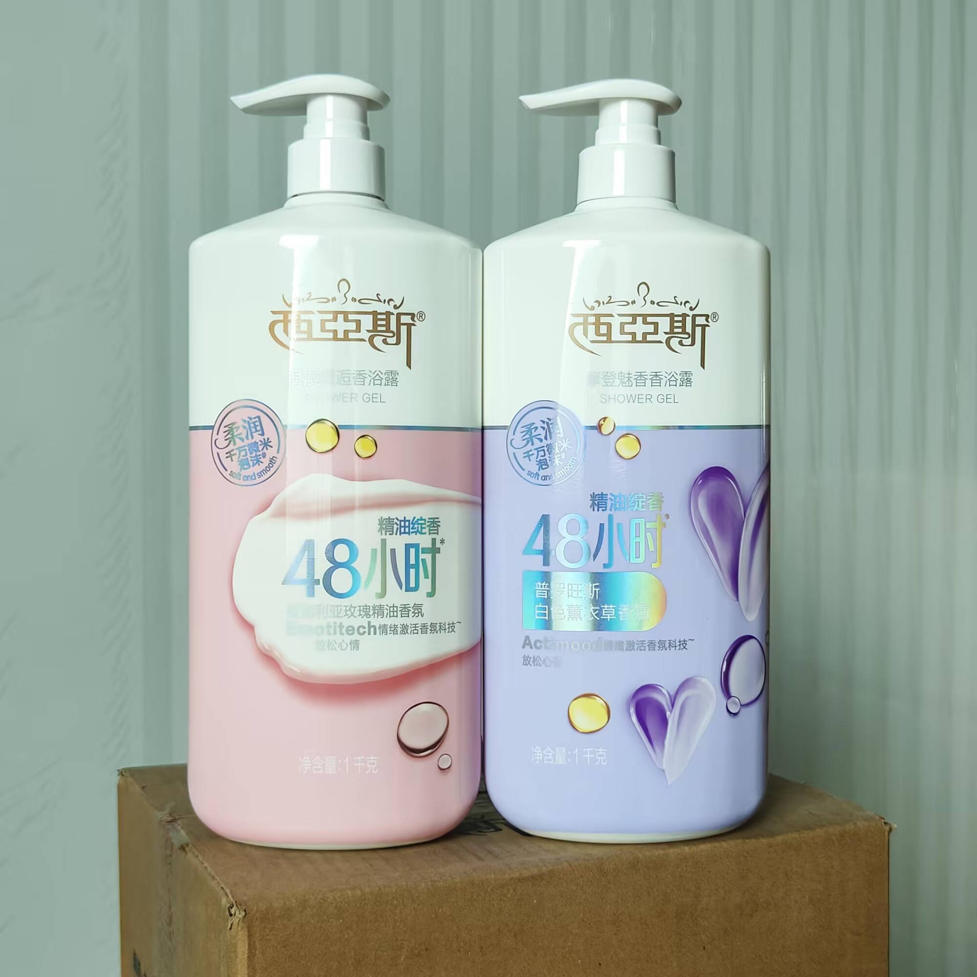 1000ML Parfum Douchegel Romant - Perfume Fragrance Shower Gel recensie en prijs