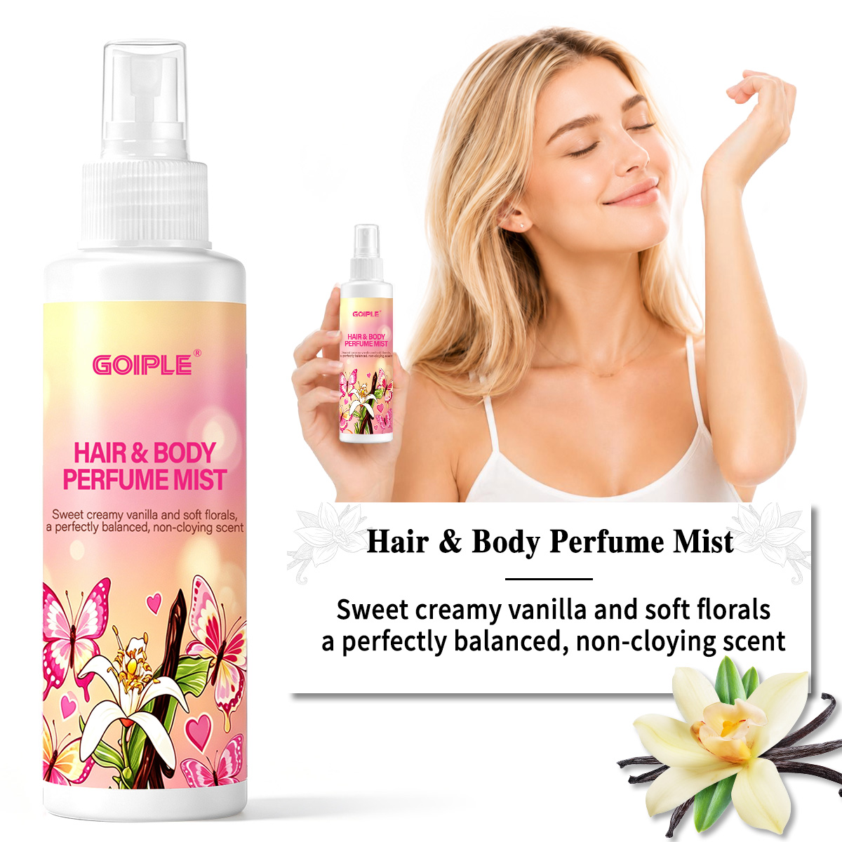 Haar- & lichaamsparfum mist, b - Fragrance Perfume For Hair recensie en prijs