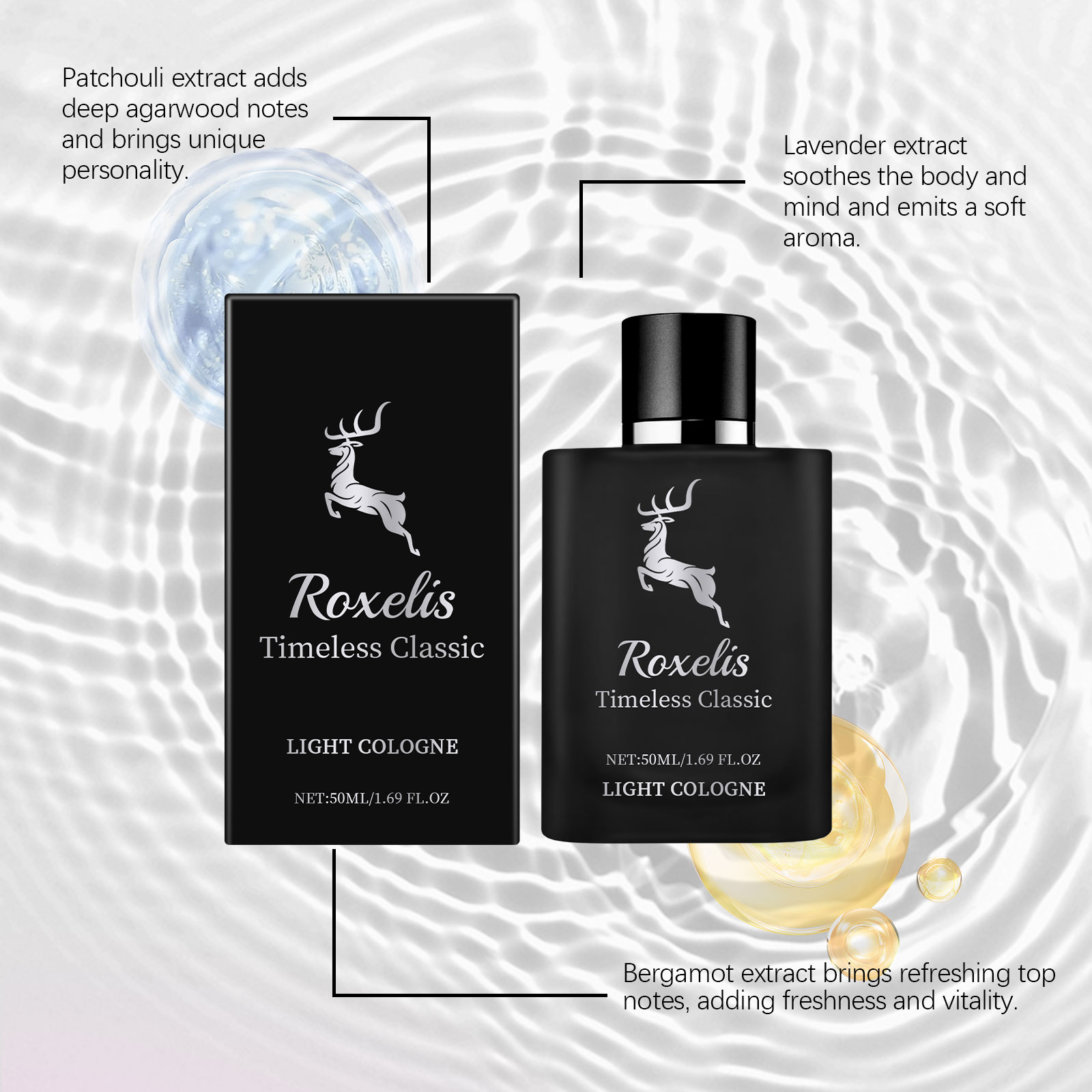 Roxelis Bergamot Parfum Klassi - Fragrance Perfume For Hair recensie en prijs