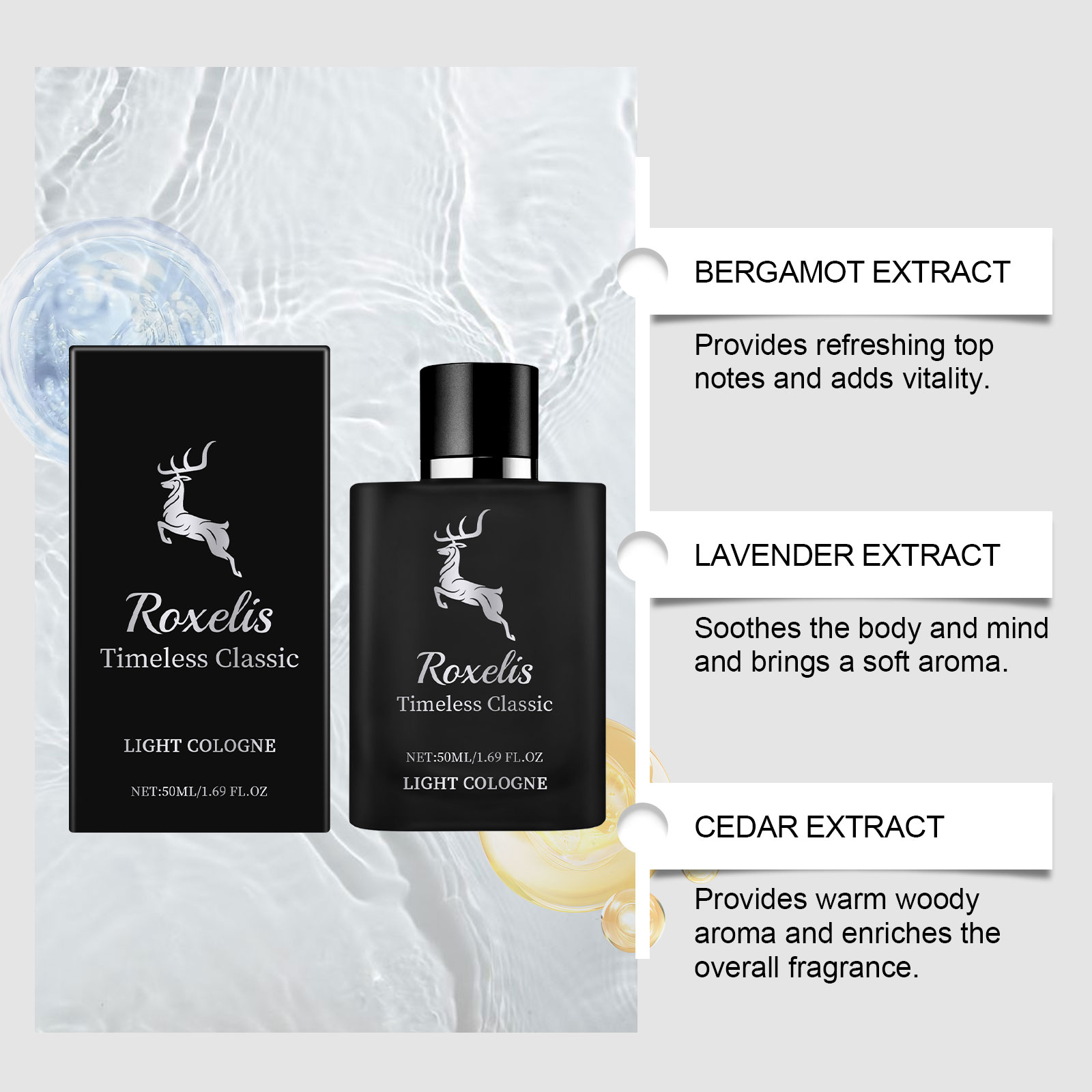 Roxelis Bergamot Parfum Klassi - Fragrance Perfume For Hair recensie en prijs