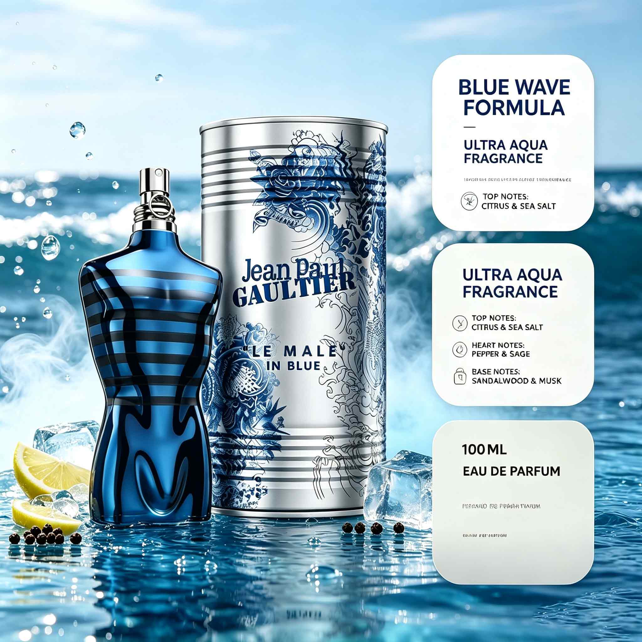 Jean Paul Gaultier Le Male In  - Perfume Fragrance Jean Paul Gaultier Le Male recensie en prijs
