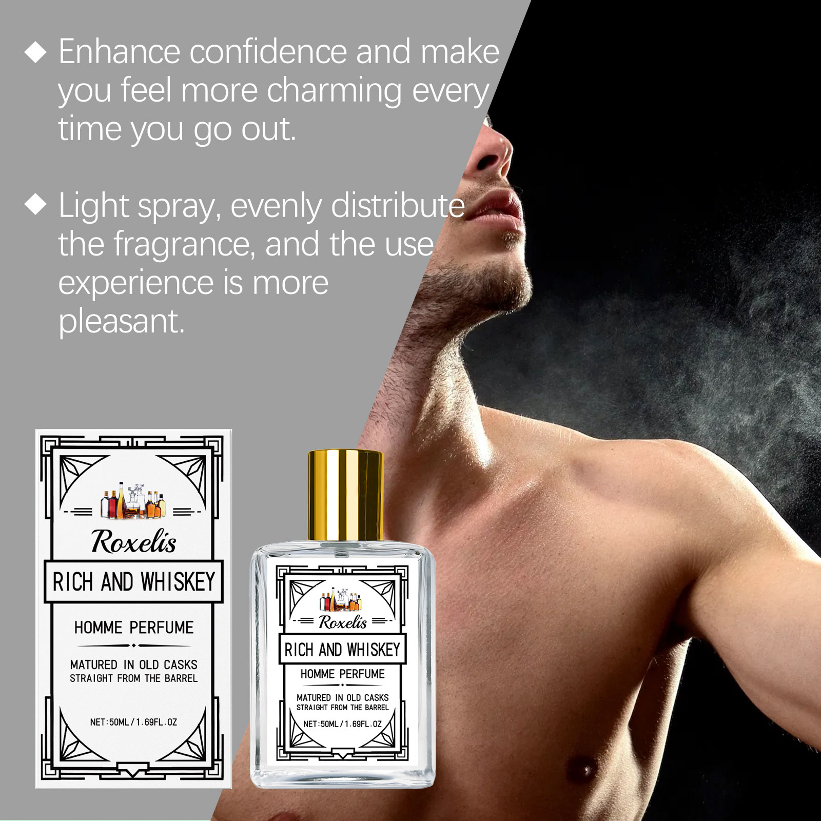 Warm Vanilla Men Cologne, natu - Perfume Fragrance Base recensie en prijs